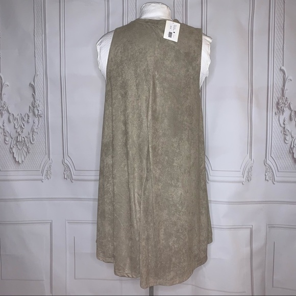 Suede swing dress - Picture 4 of 5